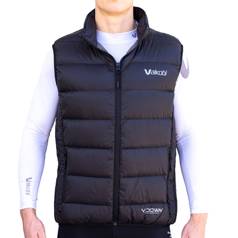 VAIKOBI DOWN VEST - BLACK - UNISEX