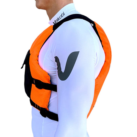 VXP Race PFD - Fluro Orange/Black - Elite Paddle Gear 