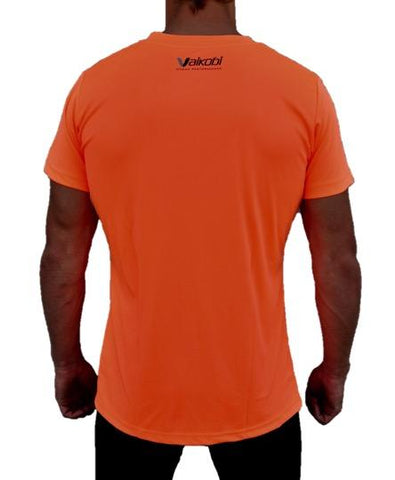 New Vaikobi- V OCEAN S/S UV PERFORMANCE TOP- FLURO ORANGE - Elite Paddle Gear 